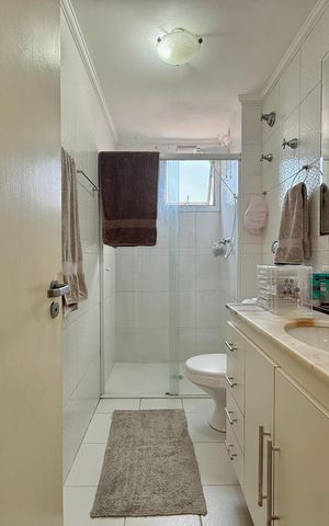 Apartamento para alugar com 85m², 3 quartos e 1 vagaBanheiro Suíte 