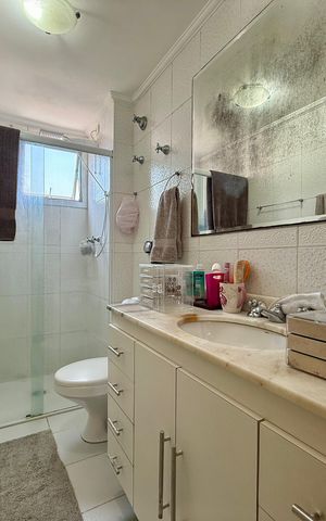 Apartamento para alugar com 85m², 3 quartos e 1 vagaBanheiro Suíte 