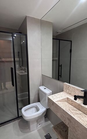 Apartamento para alugar com 72m², 3 quartos e 2 vagas Apartamento para alugar com 72m², 3 quartos e 2 vagasBanheiro