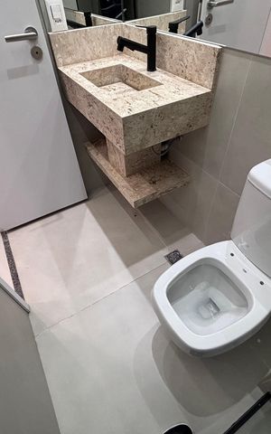 Apartamento para alugar com 72m², 3 quartos e 2 vagas Apartamento para alugar com 72m², 3 quartos e 2 vagasBanheiro do Quarto 1