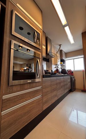 Apartamento à venda com 66m², 1 quarto e 2 vagas Apartamento à venda com 66m², 1 quarto e 2 vagasCozinha