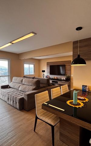 Apartamento à venda com 66m², 1 quarto e 2 vagas Apartamento à venda com 66m², 1 quarto e 2 vagasSala