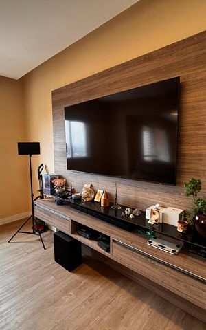 Apartamento à venda com 66m², 1 quarto e 2 vagas Apartamento à venda com 66m², 1 quarto e 2 vagasSala