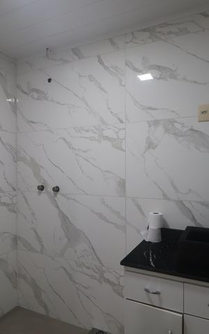 Casa para alugar com 120m², 4 quartos e 3 vagasBanheiro suíte 