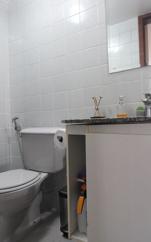 Apartamento à venda com 174m², 3 quartos e 1 vagaBanheiro da suíte