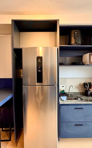 Apartamento para alugar com 33m², 1 quarto e sem vaga