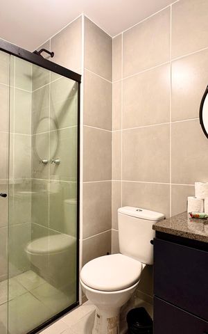 Apartamento para alugar com 33m², 1 quarto e sem vaga