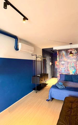 Apartamento para alugar com 33m², 1 quarto e sem vaga