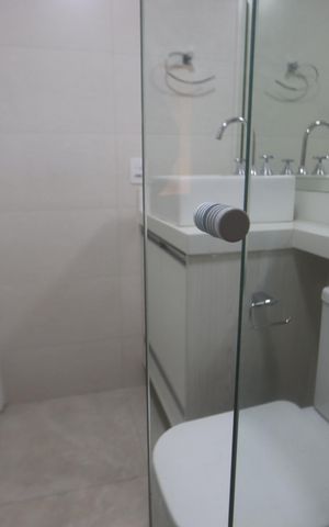 Apartamento para alugar com 62m², 2 quartos e 1 vagaBanheiro Social