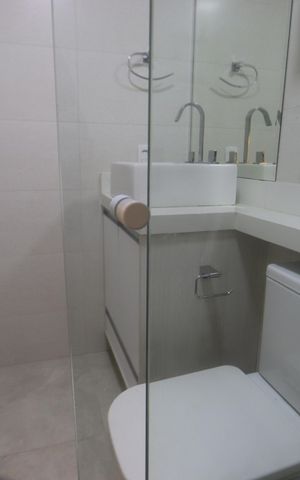 Apartamento para alugar com 62m², 2 quartos e 1 vagaBanheiro da Suíte