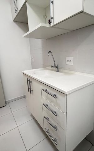 Studio à venda com 29m², 1 quarto e sem vagaCozinha