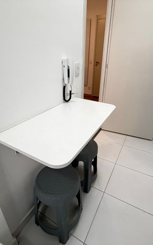 Studio à venda com 29m², 1 quarto e sem vagaCozinha