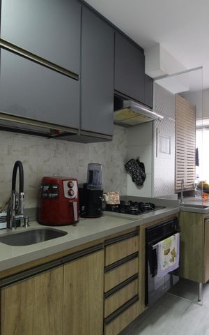 Apartamento à venda com 60m², 2 quartos e 1 vagaCozinha