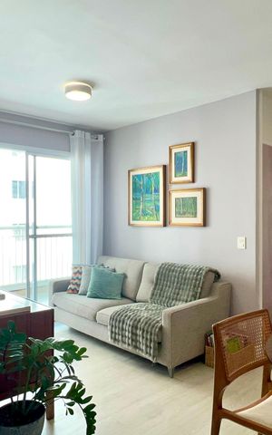 Apartamento à venda com 60m², 2 quartos e 2 vagas Apartamento à venda com 60m², 2 quartos e 2 vagasSala de Jantar