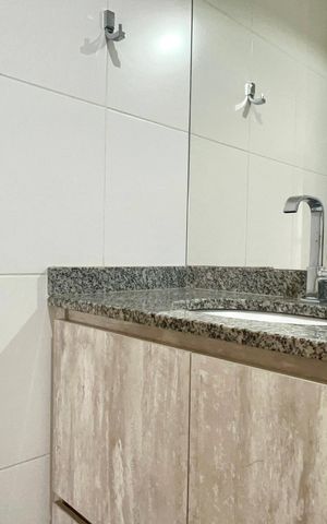 Apartamento à venda com 60m², 2 quartos e 2 vagas Apartamento à venda com 60m², 2 quartos e 2 vagasBanheiro