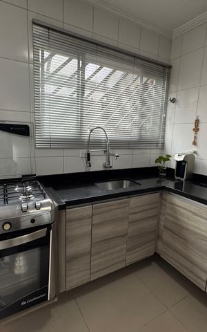 Casa de condomínio à venda com 65m², 2 quartos e 2 vagasCozinha
