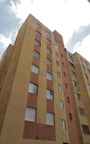 Apartamento para alugar com 53m², 2 quartos e 1 vagaFachada do bloco