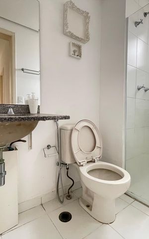 Apartamento para alugar com 55m², 2 quartos e 1 vaga Apartamento para alugar com 55m², 2 quartos e 1 vagaBanheiro
