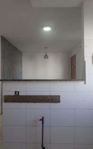 Apartamento para alugar com 44m², 2 quartos e 1 vagaCozinha e Área de Serviço