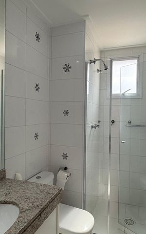 Apartamento para alugar com 94m², 3 quartos e 2 vagas Apartamento para alugar com 94m², 3 quartos e 2 vagasBanheiro Social