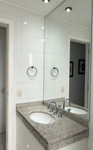 Apartamento para alugar com 94m², 3 quartos e 2 vagas Apartamento para alugar com 94m², 3 quartos e 2 vagasBanheiro Social