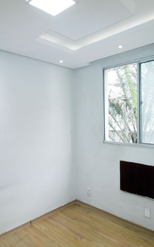 Apartamento à venda com 57m², 2 quartos e 1 vagaQuarto 2