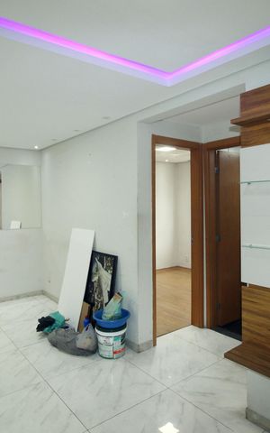 Apartamento à venda com 57m², 2 quartos e 1 vagaSala