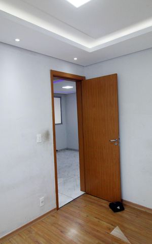 Apartamento à venda com 57m², 2 quartos e 1 vagaQuarto 2