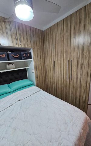 Apartamento à venda com 65m², 3 quartos e 2 vagas Apartamento à venda com 65m², 3 quartos e 2 vagasQuarto
