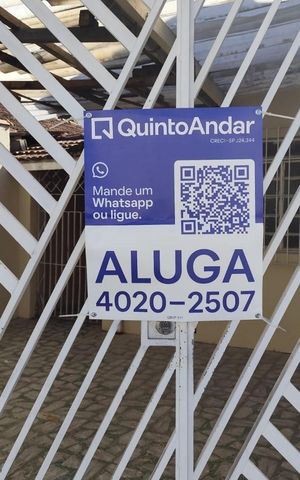 Casa para alugar com 48m², 1 quarto e 1 vaga Casa para alugar com 48m², 1 quarto e 1 vagaPlaca