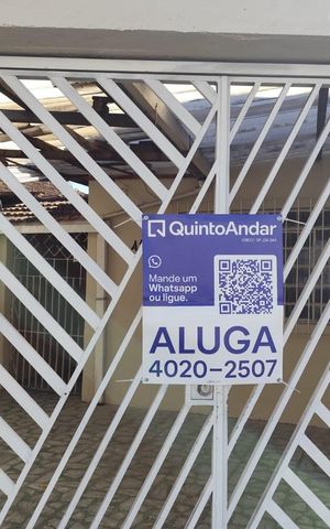 Casa para alugar com 48m², 1 quarto e 1 vaga Casa para alugar com 48m², 1 quarto e 1 vagaPlaca