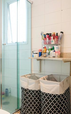 Apartamento à venda com 97m², 3 quartos e 2 vagasBanheiro da suíte