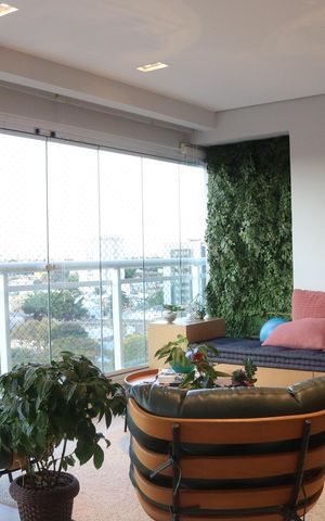 Apartamento para alugar com 145m², 3 quartos e 2 vagasSala