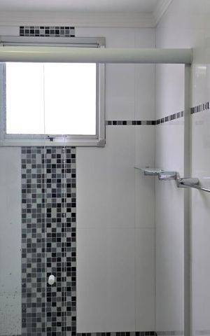 Apartamento para alugar com 59m², 2 quartos e 1 vaga Apartamento para alugar com 59m², 2 quartos e 1 vagaBanheiro da Suíte