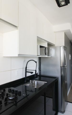Apartamento para alugar com 41m², 2 quartos e sem vagaCozinha e Área de Serviço