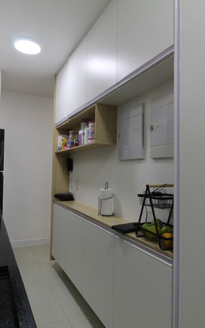 Apartamento à venda com 70m², 2 quartos e 1 vagaCozinha e Área de Serviço