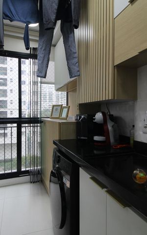 Apartamento à venda com 70m², 2 quartos e 1 vagaCozinha e Área de Serviço