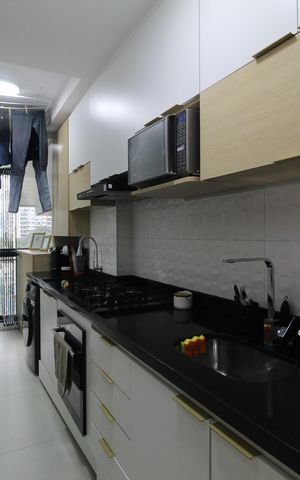 Apartamento à venda com 70m², 2 quartos e 1 vagaCozinha e Área de Serviço