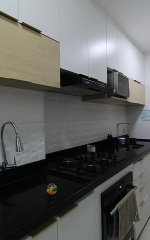 Apartamento à venda com 70m², 2 quartos e 1 vagaCozinha e Área de Serviço