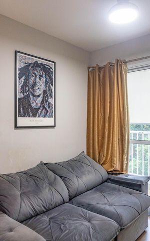 Apartamento para alugar com 46m², 2 quartos e 1 vaga Apartamento para alugar com 46m², 2 quartos e 1 vagaSala
