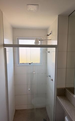 Apartamento para alugar com 46m², 2 quartos e 1 vaga Apartamento para alugar com 46m², 2 quartos e 1 vagaBanheiro