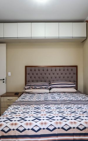 Apartamento à venda com 85m², 2 quartos e 2 vagasQuarto 1 - Suíte