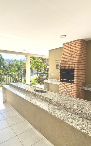 Apartamento para alugar com 34m², 2 quartos e sem vagaÁrea comum - Churrasqueira