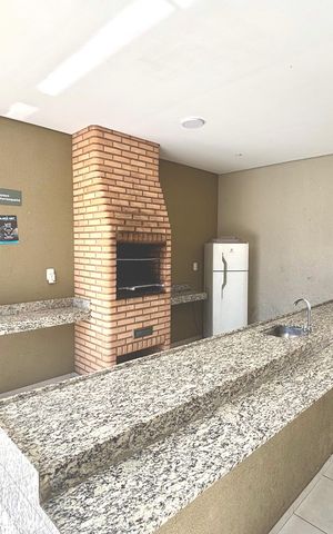 Apartamento para alugar com 34m², 2 quartos e sem vagaÁrea comum - Churrasqueira