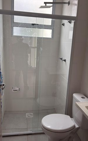 Apartamento para alugar com 45m², 2 quartos e 1 vaga Apartamento para alugar com 45m², 2 quartos e 1 vagaBanheiro