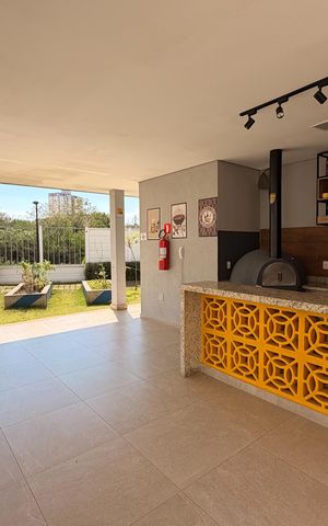 Apartamento para alugar com 46m², 2 quartos e 1 vaga Apartamento para alugar com 46m², 2 quartos e 1 vagaÁrea comum - Churrasqueira