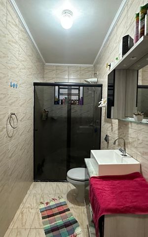 Casa à venda com 213m², 3 quartos e 1 vaga Casa à venda com 213m², 3 quartos e 1 vagaBanheiro 1