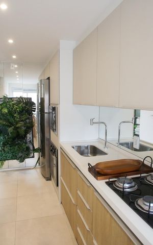 Apartamento à venda com 55m², 2 quartos e 1 vagaCozinha