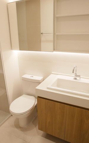 Apartamento à venda com 55m², 2 quartos e 1 vagaBanheiro da Suíte