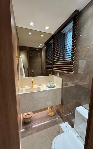 Apartamento à venda com 94m², 3 quartos e 2 vagasBanheiro